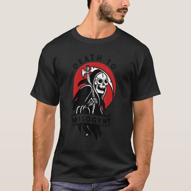 Tod des weiblichen Gleichberechtigung-Feminismus T-Shirt (Vorderseite)
