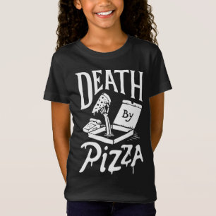 Tod durch Pizza lustig T-Shirt