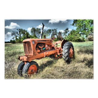 Tod eines Allis Chalmers Fotodruck