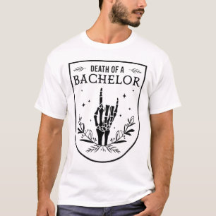 Tod eines Bachelor Groom Crew Gothic Bachelor Par T-Shirt
