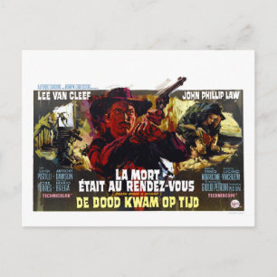 TOD FAHRT EINE PFERDEKARTE POSTKARTE