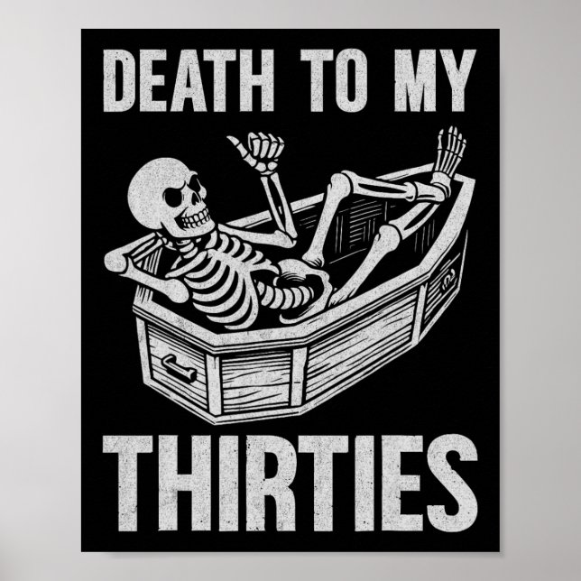 Tod für meine 30er poster (Vorne)