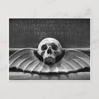 Tod, Kabinettkarte Postkarte