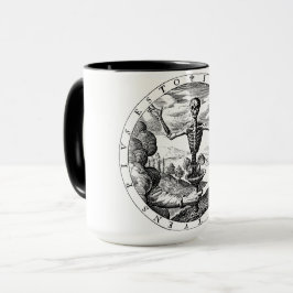Tod kommt zur Salem-Kaffee-Tasse Tasse