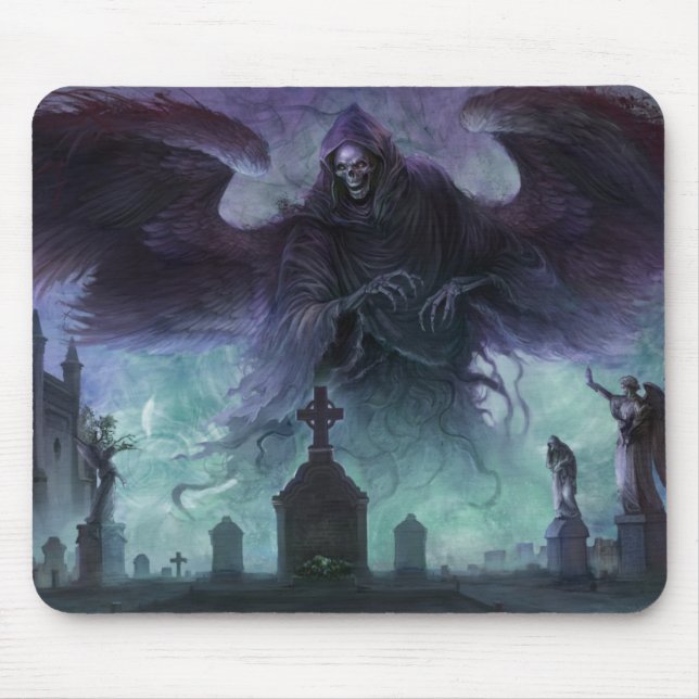 Tod, Mausunterlage Mousepad (Vorne)