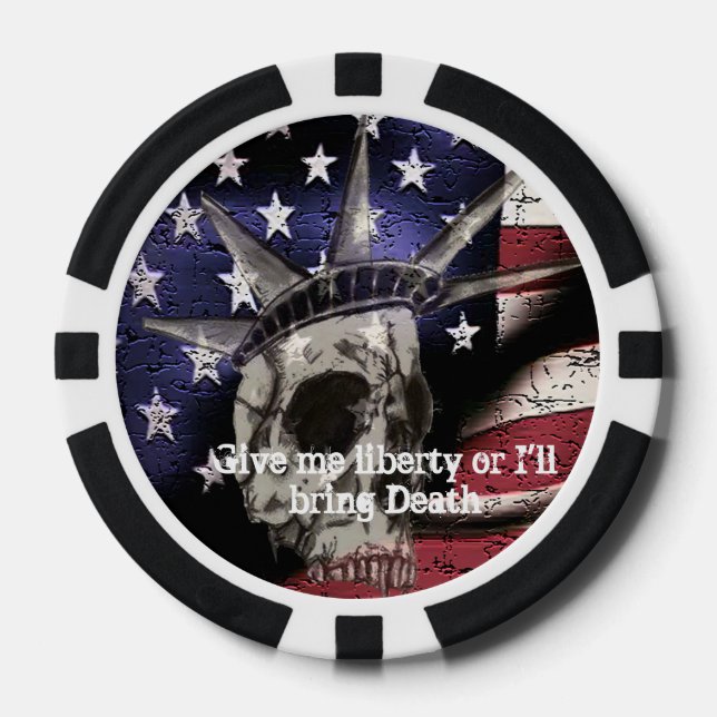 Tod oder Freiheit Pokerchips (Vorderseite)
