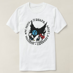 Tod, Qual und Schreie Kassetten und Vinyl T-Shirt