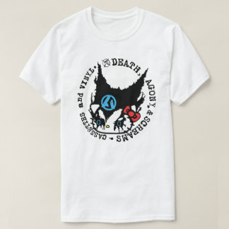 Tod, Qual und Schreie Kassetten und Vinyl T-Shirt