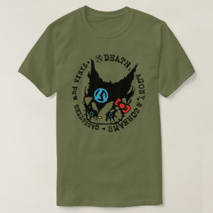 Tod, Qual und Schreie Kassetten und Vinyl T-Shirt