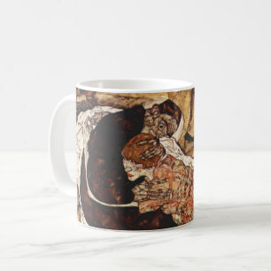 Tod und das Mädchen von Egon Schiele Kaffeetasse