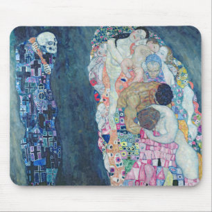 Tod und Leben, c.1911 (Öl auf Leinwand) Mousepad