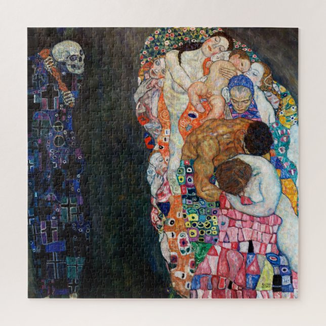 Tod und Leben | Gustav Klimt | (Vertikal)