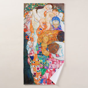 Tod und Leben, Gustav Klimt Badehandtuch