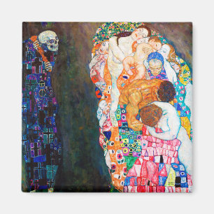Tod und Leben, Gustav Klimt Magnet