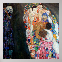 Tod und Leben | Gustav Klimt | Poster