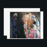 Tod und Leben | Gustav Klimt | Postkarte<br><div class="desc">Tod und Leben ist ein Gemälde von Gustav Klimt von 1901-15.</div>