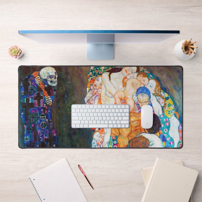 Tod und Leben, Gustav Klimt Schreibtischunterlage (Büro 1)