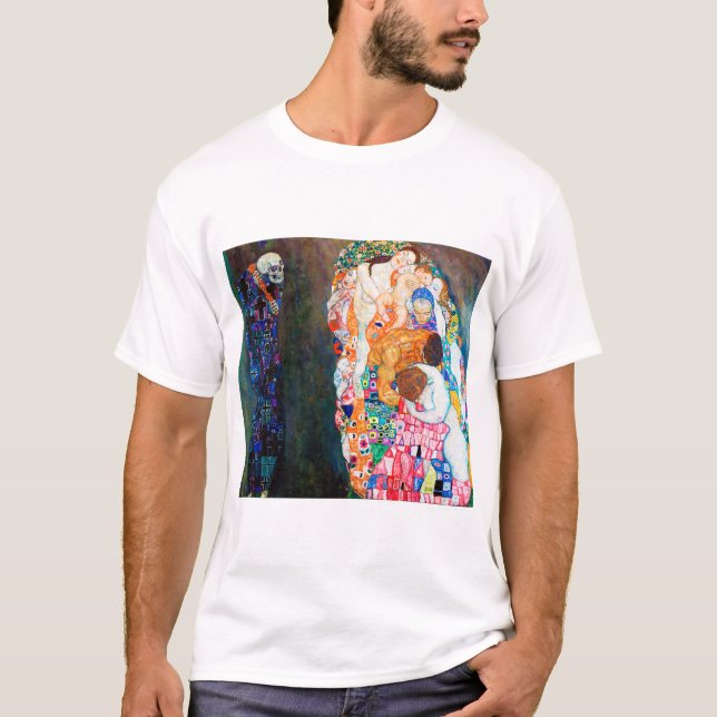 Tod und Leben, Gustav Klimt T-Shirt (Vorderseite)