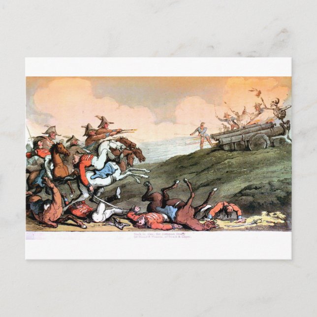 Tod und letzte Anklage Postkarte (Vorderseite)