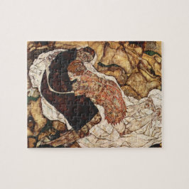 Tod und Maiden von Egon Schiele