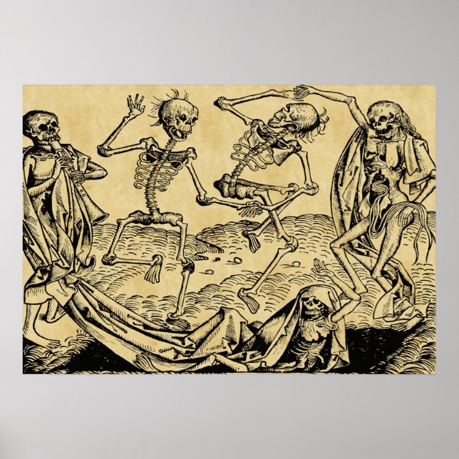 Tod von Michael Wolgemut 1493 Poster (Vorne)