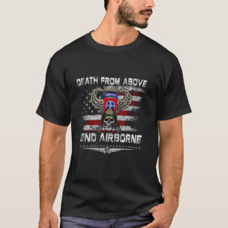 Tod von oben 82. Luftlandedivision Fort Bragg T-Shirt