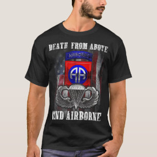 Tod von über 82. Im Flugzeug Division Paratroope T-Shirt