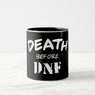 Tod vor DNF Zweifarbige Tasse