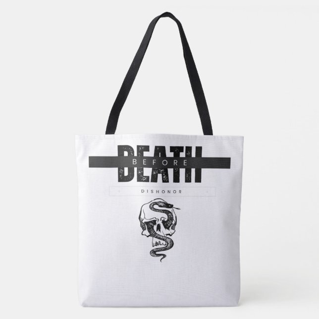 Tod vor Ehrerbietung der Tasche (Vorderseite)