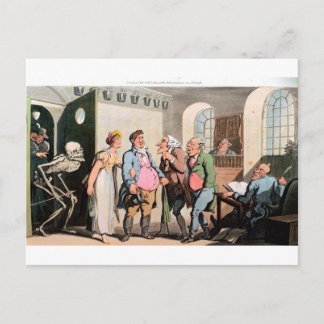 Tod vor Gericht Postkarte