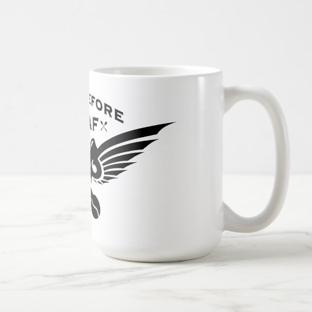 Tod vor zehn Jahren Kaffeetasse (Rechts)
