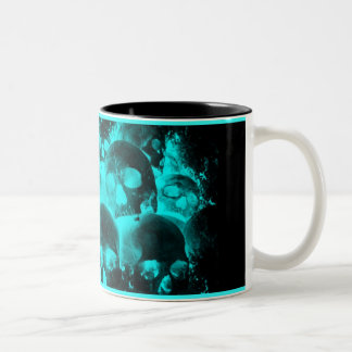 Tod zu a.m.! zweifarbige tasse