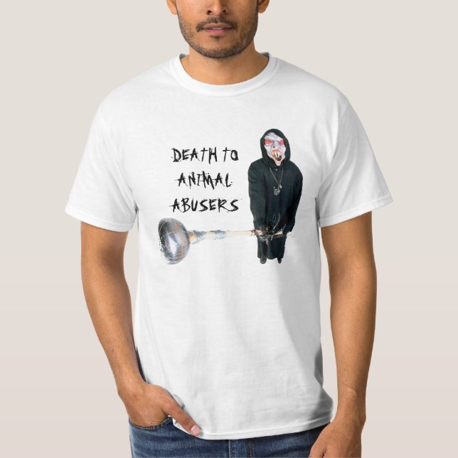 TOD ZU DEN TIERverführern T-Shirt (Vorderseite)