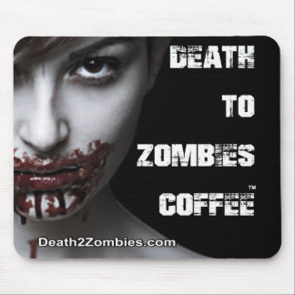 Tod zum Zombie-Kaffee Mousepad