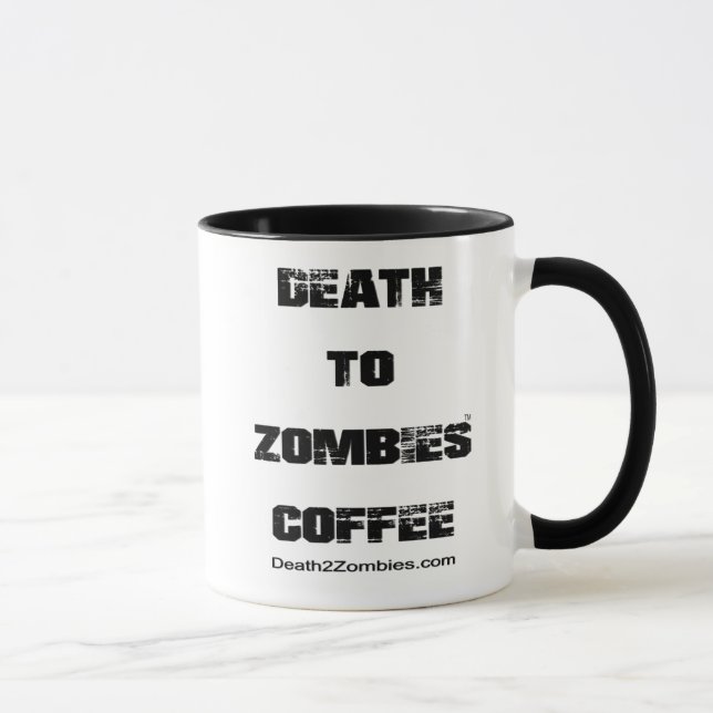 Tod zum Zombie-Kaffee Tasse (Rechts)