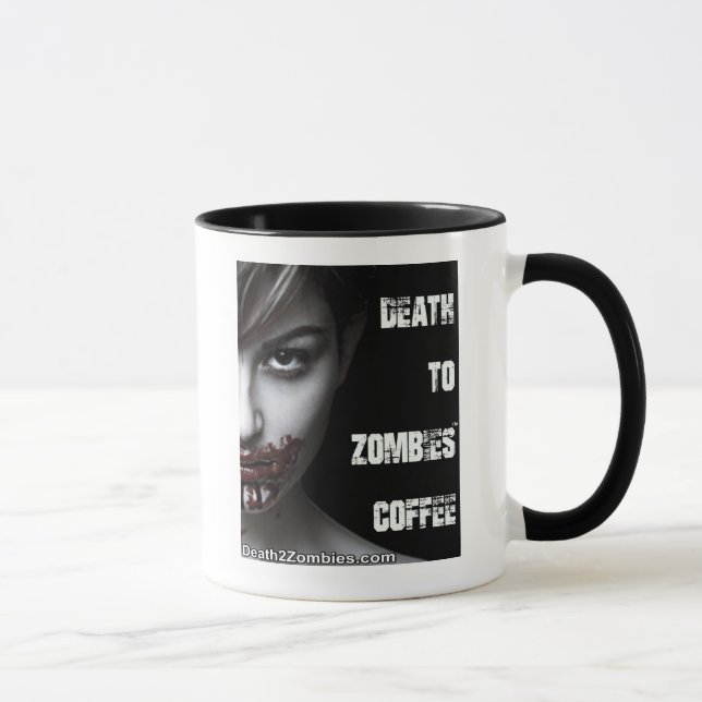 Tod zum Zombie-Kaffee Tasse (Rechts)
