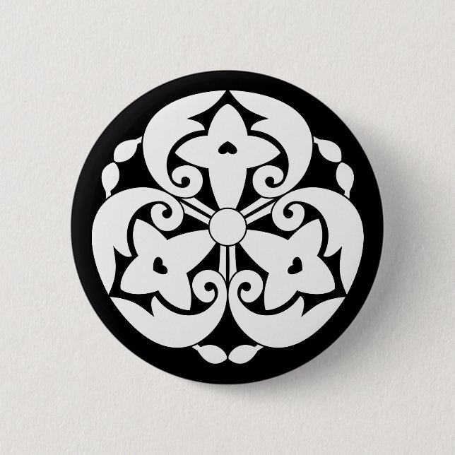 Toda forsythia button (Vorderseite)