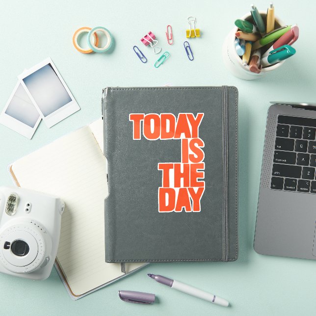 Today is the day aufkleber (iPad Hülle)