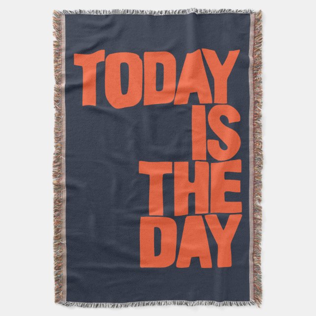 Today is the day decke (Vorderseite Vertikal)