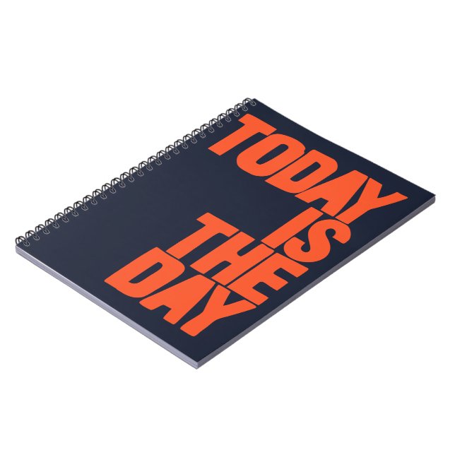 Today is the day notizblock (Linke Seite)