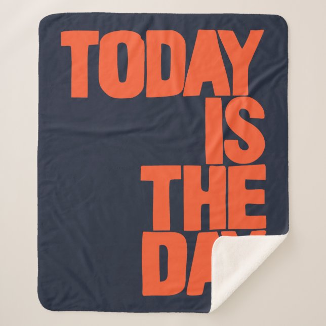 Today is the day sherpadecke (Vorderseite)