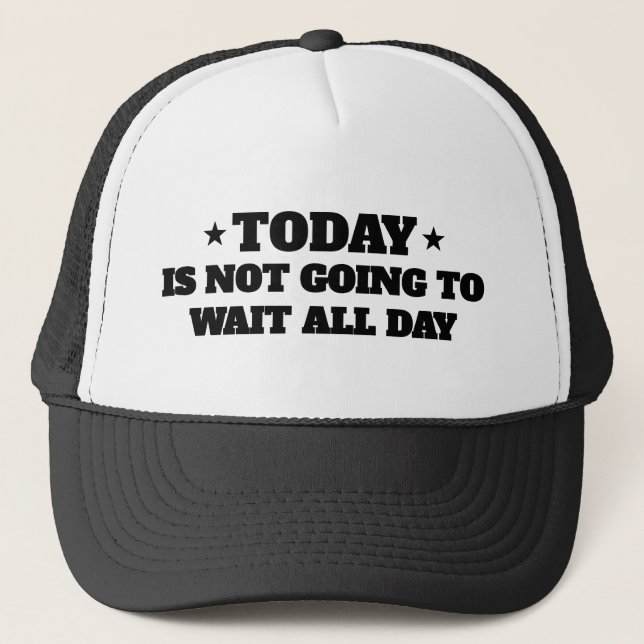 Today Trucker Hut Truckerkappe (Vorderseite)