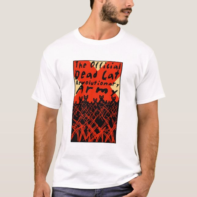 TODCRA Katzen im Gras T-Shirt (Vorderseite)