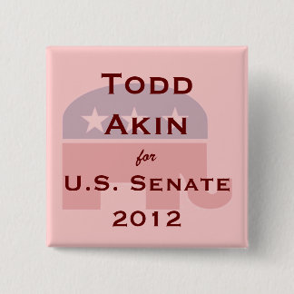 Todd entsprechend für US-Senatsknopf Button