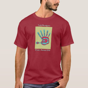 Todd Rundgren eindeutig menschlicher Hand Grüner  T-Shirt