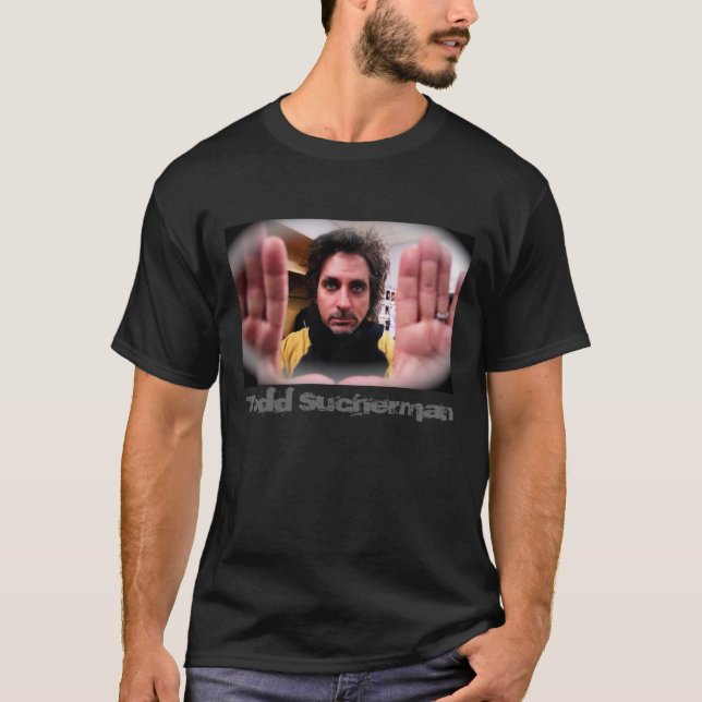 Todd Sucherman übergibt T - Shirt (Vorderseite)