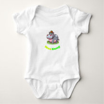 Toddle Bodysuit mit Moo Deng