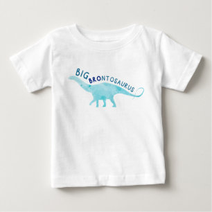Toddler Big Brontosaurus Dinosaur Frère T-shirt