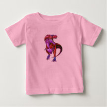 TODDLER FASHION NIEDLICH DINOSAUR PINK HOODIE-FÜR 