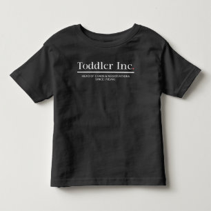 Toddler Inc. Leiter des Chaos Lustiges Kinder-T-Sh Kleinkind T-shirt